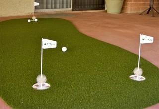 Dreaming of Hitting the Links? Get in Some Golf at Home with Synthetic Turf from SYNLawn!
